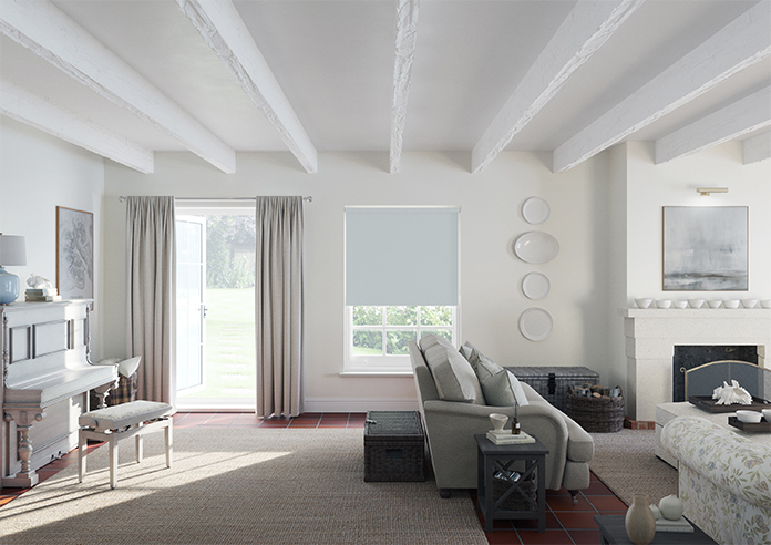 Trinity (Blackout), Dusk - Motorised Roller Blind - Image 5